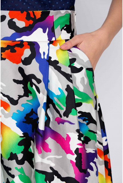 Юбка Emka Fashion 608-akvarel