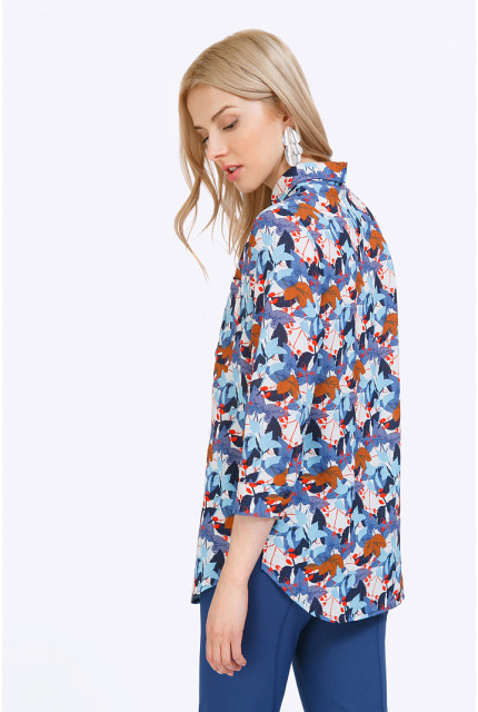 Блуза Emka Fashion B2198-crocus