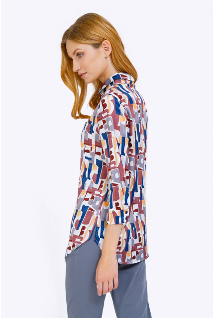 Блуза Emka Fashion B2198-rosebud