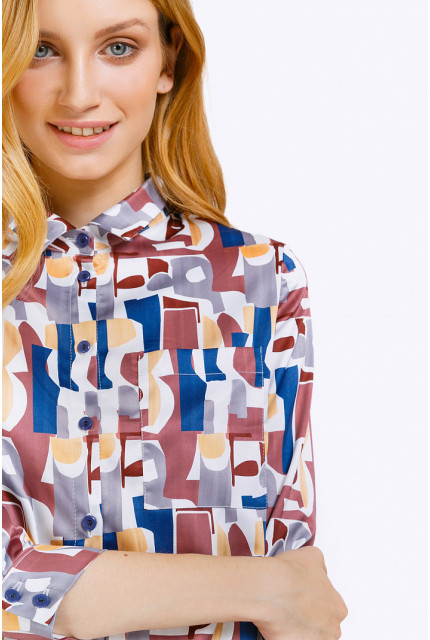 Блуза Emka Fashion B2198-rosebud