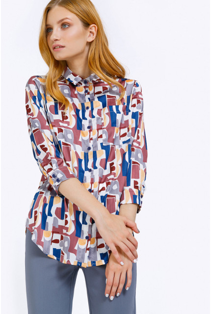 Блуза Emka Fashion B2198-rosebud