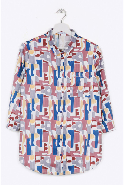 Блуза Emka Fashion B2198-rosebud