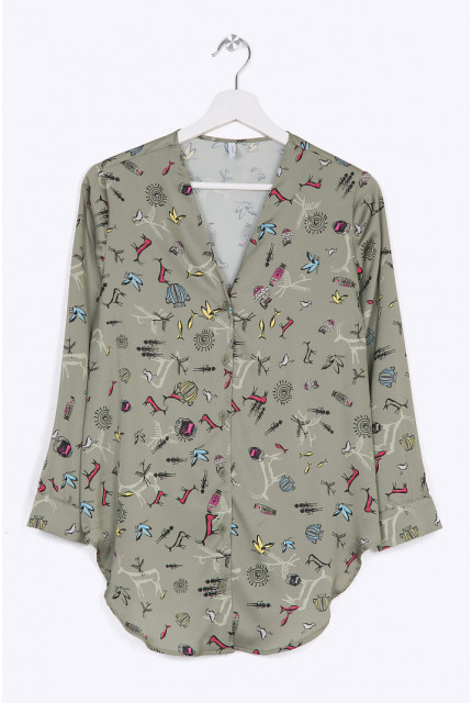 Блуза Emka Fashion B2218-pein