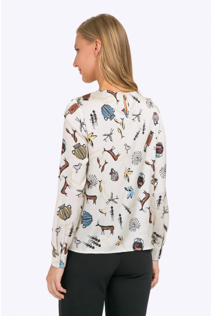 Блуза Emka Fashion B2324-flannel