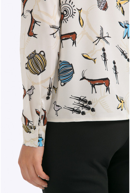 Блуза Emka Fashion B2324-flannel