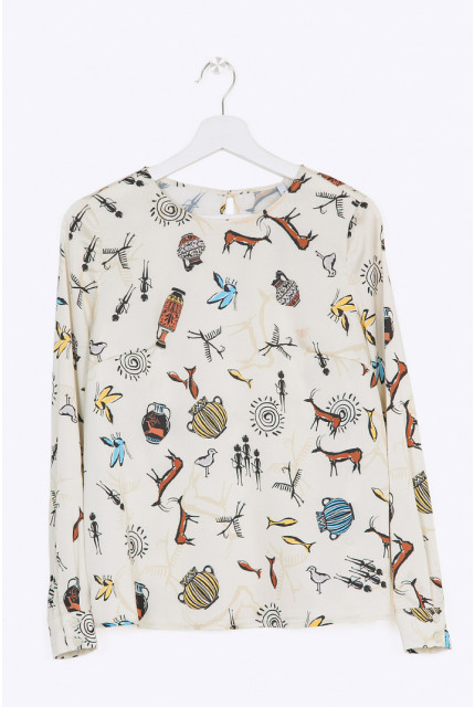 Блуза Emka Fashion B2324-flannel