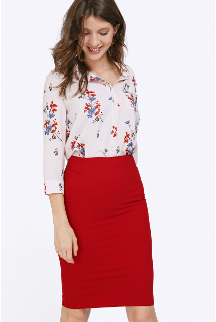 Юбка Emka Fashion S629-rosso