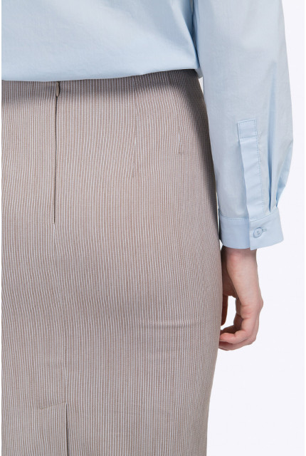 Юбка Emka Fashion S663-biscotti