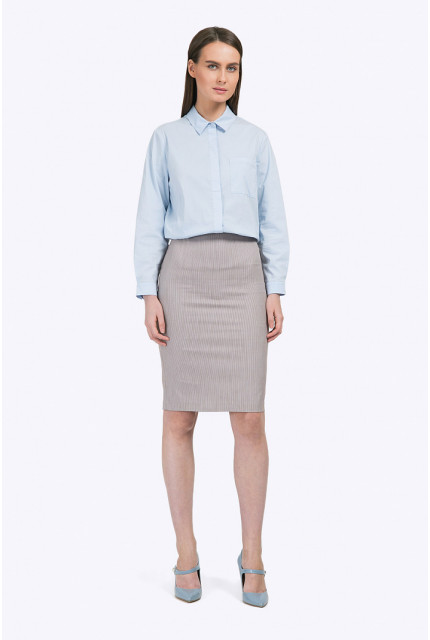 Юбка Emka Fashion S663-biscotti