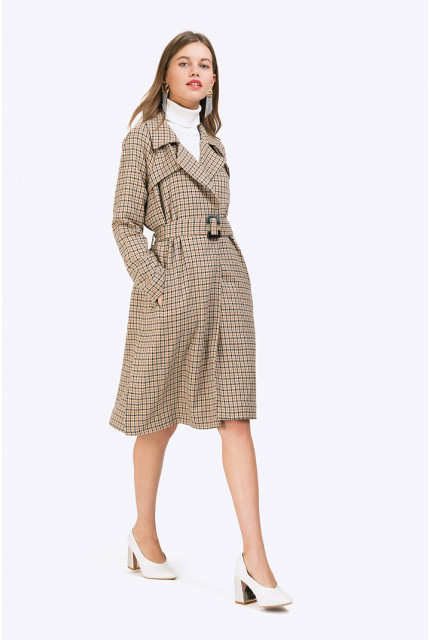 Плащ Emka Fashion T001-salvia