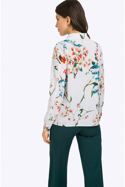 Блуза Emka Fashion B2291-pansies