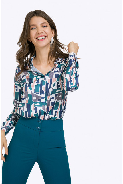 Блуза Emka Fashion B2291-peony