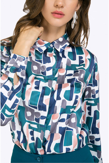 Блуза Emka Fashion B2291-peony