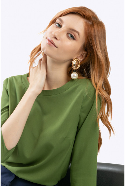 Блуза Emka Fashion B2354-leniana