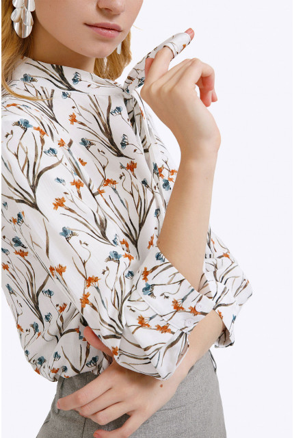 Блуза Emka Fashion B2366-borgia