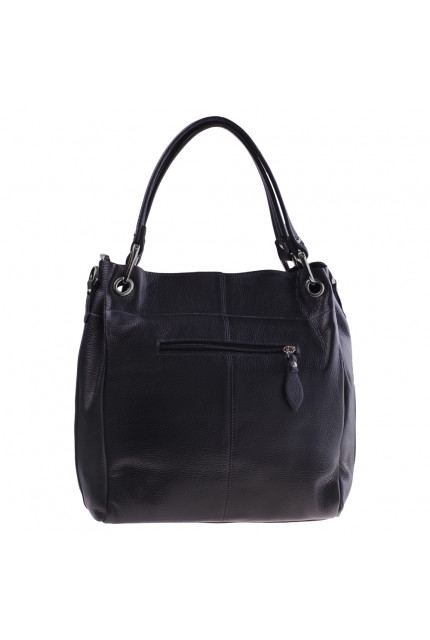 Сумка Alessandro Birutti 0109 черная замша симфони