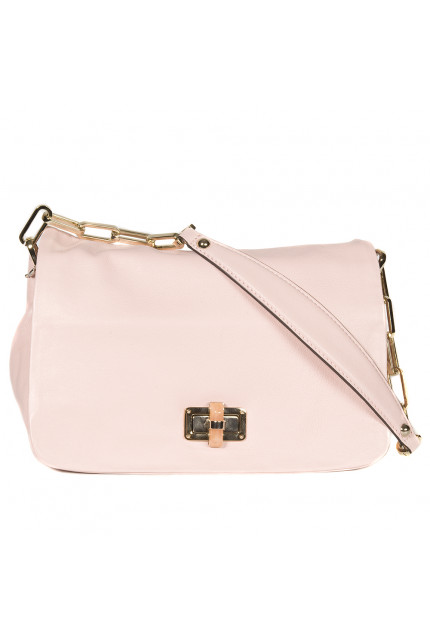 Сумка Alessandro Birutti 10-379 розовая кожа