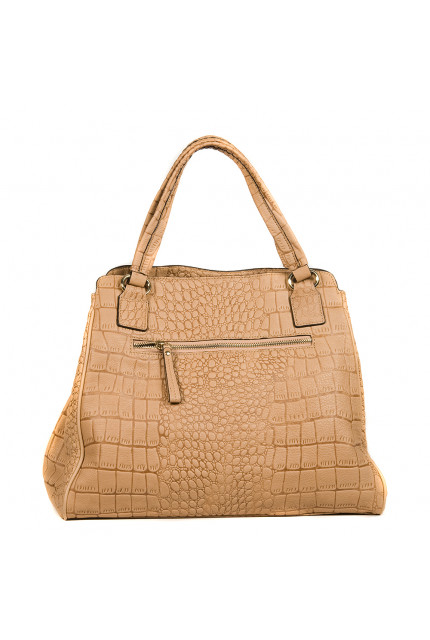 Сумка Alessandro Birutti 10-572-абрикос-кроко