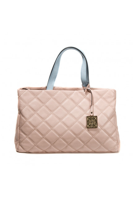 Сумка Alessandro Birutti 10-690 розовая кожа