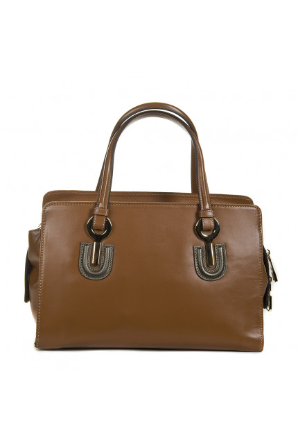 Сумка Alessandro Birutti 10-729 светло коричневая