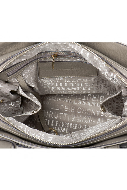 Сумка Alessandro Birutti 10-849 черное тиснение+от