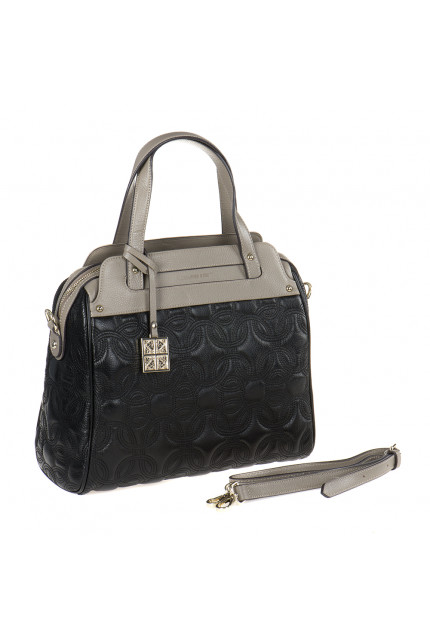 Сумка Alessandro Birutti 10-849 черное тиснение+от