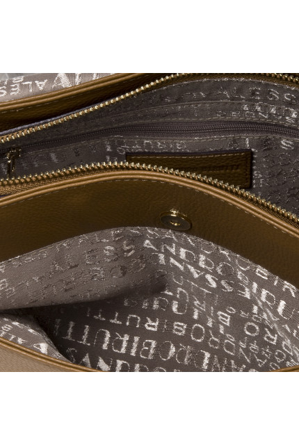 Сумка Alessandro Birutti 10-877 серая симфония+отд