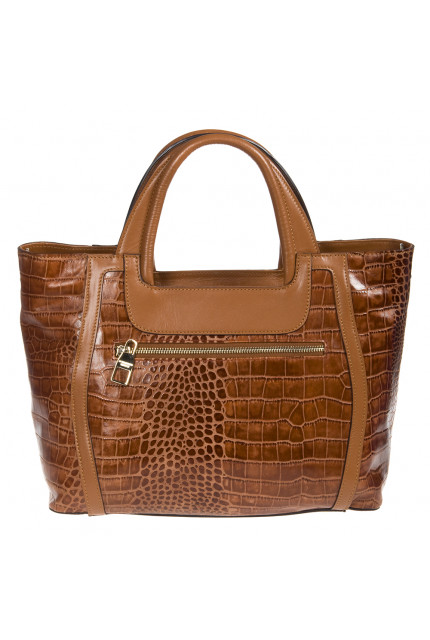 Сумка Alessandro Birutti 10-883-светло-корчневый-к