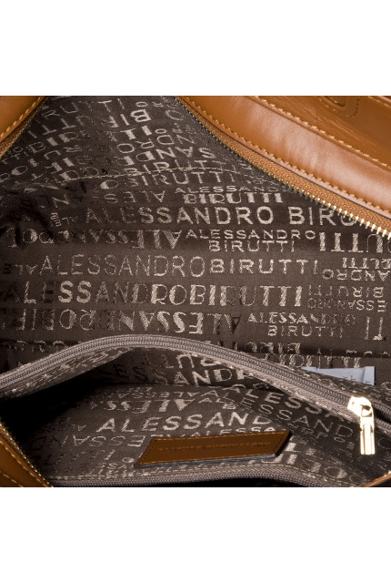 Сумка Alessandro Birutti 10-883-светло-корчневый-к