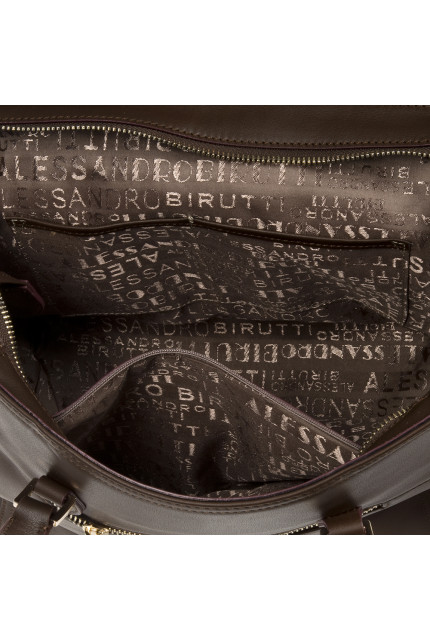 Сумка Alessandro Birutti 10-940-кофе-кожа