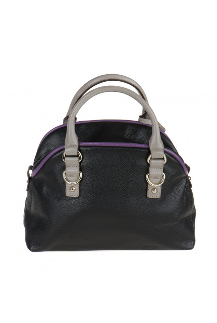 Сумка Alessandro Birutti 13-012-1-черно-фиолетово-