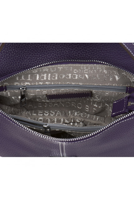 Сумка Alessandro Birutti 13-022-1-фиолетовая-симфо