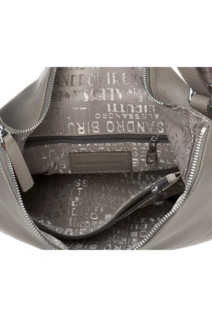 Сумка Alessandro Birutti 13-022-2-серая-симфония
