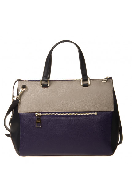 Сумка Alessandro Birutti 13-048-4 фиолет-серый-чер