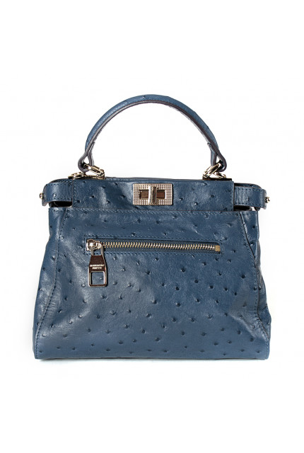 Сумка Alessandro Birutti 13-052-1-синий-страус