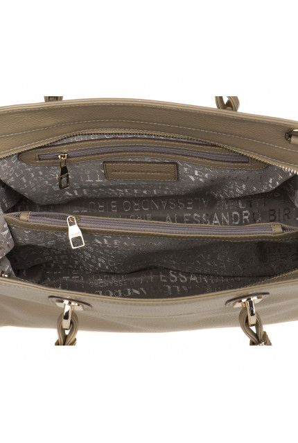 Сумка Alessandro Birutti 13-071-2-серая-симфония