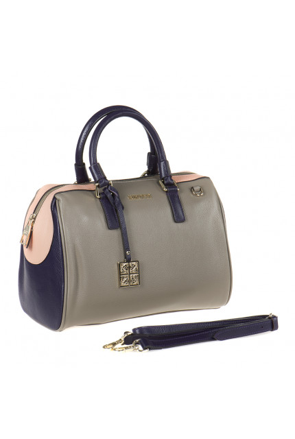 Сумка Alessandro Birutti 13-074-2-серо-фиолетово-р