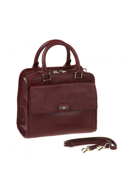 Сумка Alessandro Birutti 13-092-1-темно-красная-си