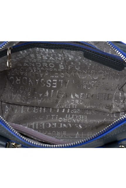 Сумка Alessandro Birutti 13-104-1-темно-серая-симф