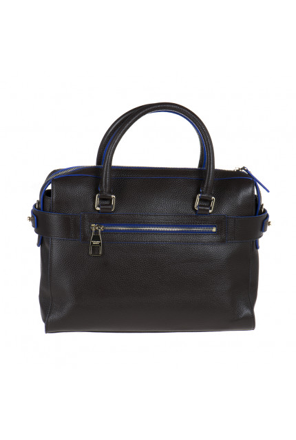 Сумка Alessandro Birutti 13-104-2-темно-коричневая