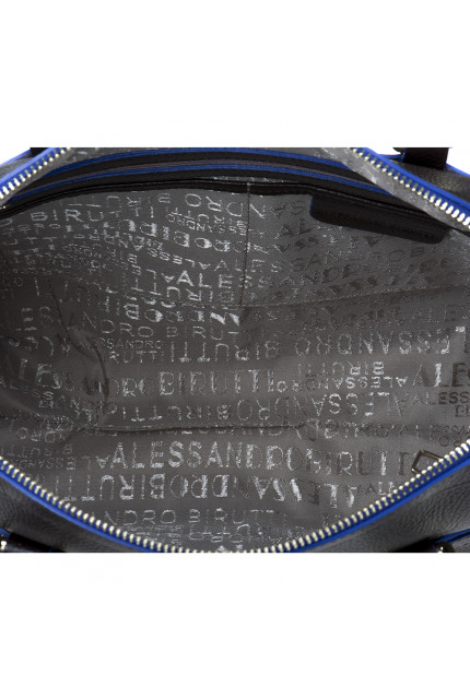 Сумка Alessandro Birutti 13-104-2-темно-коричневая