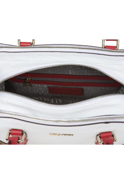 Сумка Alessandro Birutti 13-105-1-бело-бежево-кора