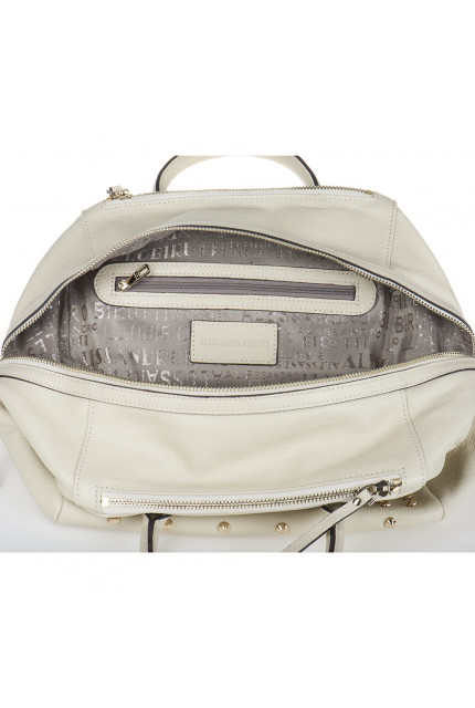 Сумка Alessandro Birutti 13-120-1в-бежевая-симфони