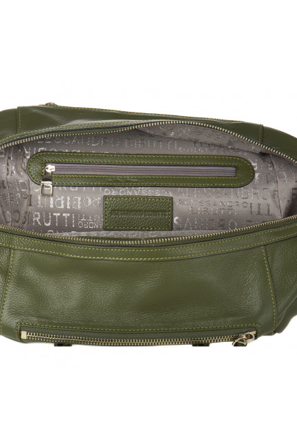 Сумка Alessandro Birutti 13-120-1в-зелёная-симфони