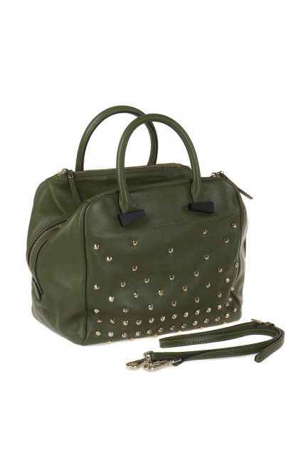 Сумка Alessandro Birutti 13-120-1в-зелёная-симфони