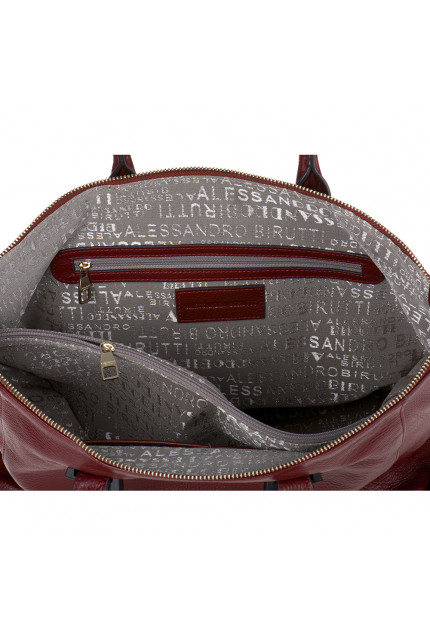 Сумка Alessandro Birutti 13-120-2в-красная-симфони