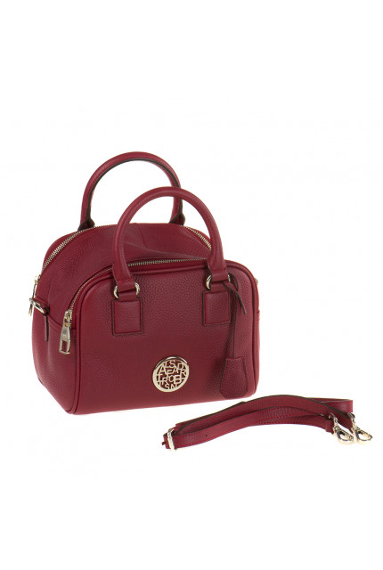 Сумка Alessandro Birutti 13-154-1-темно-красная-си