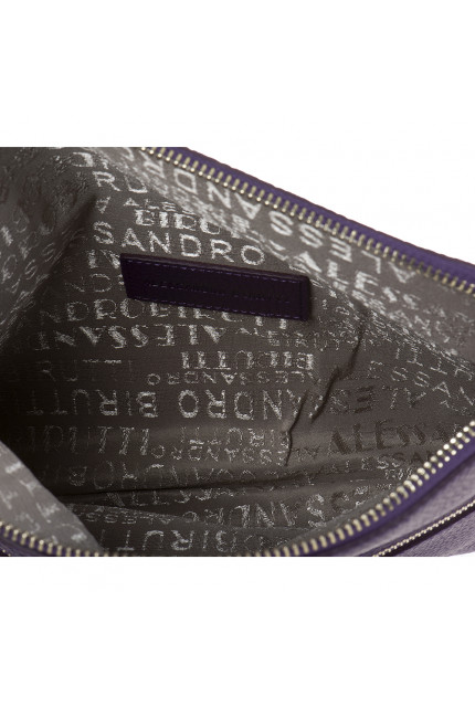 Клатч Alessandro Birutti 13-156-1-фиолетовая-симфо