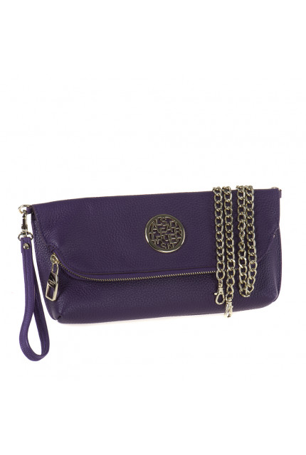 Клатч Alessandro Birutti 13-156-1-фиолетовая-симфо