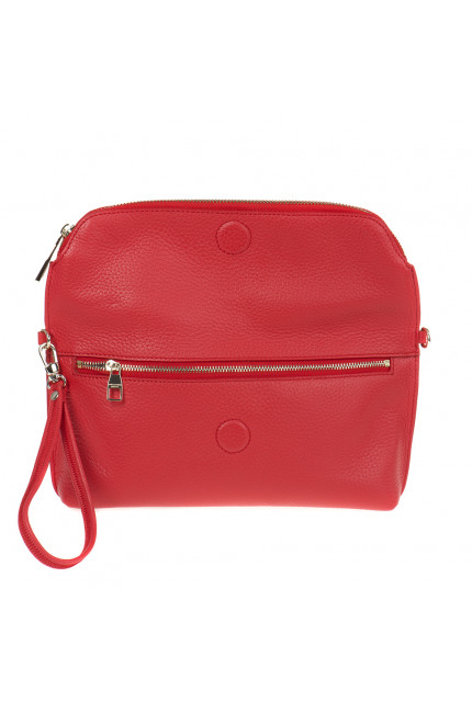 Клатч Alessandro Birutti 13-156-1-коралловая-симфо